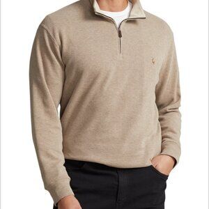 POLO RALPH LAUREN Men’s 1/4 Zip Mock Neck Pullover Sweater (Size: 3XB)(E…